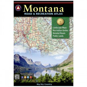 Benchmark  Road & Recreation Atlas: Montana - 2021 Edition State Maps