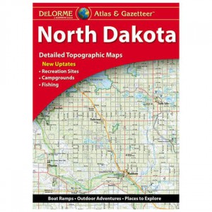 Delorme Atlas & Gazetteer: North Dakota - 2016 Edition Maps