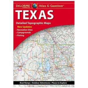 Delorme Atlas & Gazetteer: Texas - 2021 Edition Maps