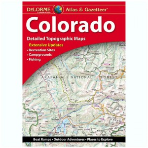 Delorme Colorado Atlas & Gazetteer State Maps