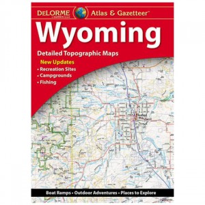 Delorme Atlas & Gazetteer: Wyoming - 2020 Edition State Maps