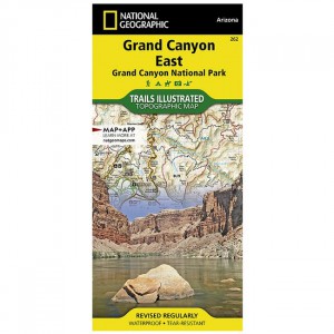 National Geographic Trails Illustrated Map: Grand Canyon National Park - East Arizona