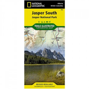 National Geographic Trails Illustrated Map: Jasper National Park South International Guides
