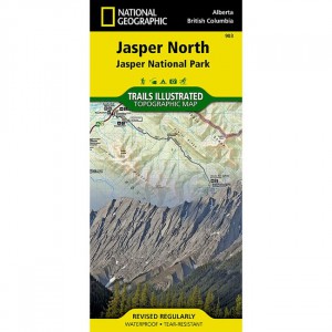 National Geographic Trails Illustrated Map: Jasper National Park North International Maps