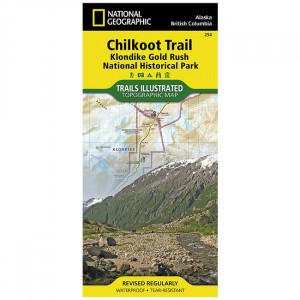 National Geographic Trails Illustrated Map: Chilkoot Trail, Klondike Gold Rush National Historic Park International Maps