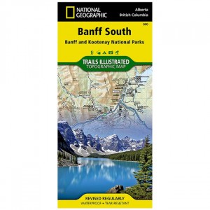 National Geographic 900 - Ti Map: Banff South - Banff & Kootenay National Parks - 2020 Edition International Maps