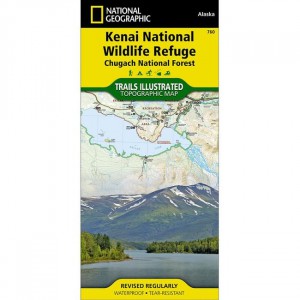 National Geographic Trails Illustrated Map: Kenai National Wildlife Refuge: Chugach National Forest State Maps