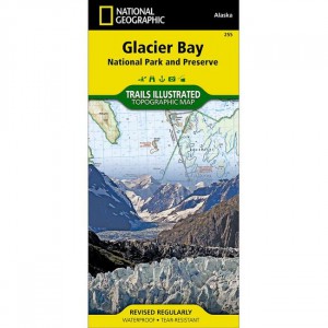 National Geographic Trails Illustrated Map: Glacier Bay National Park and Preserve State Maps