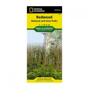 National Geographic Trails Illustrated Map: Redwood National and State Parks State Maps