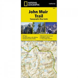 National Geographic John Muir Trail: Topographic Map Guide State Maps