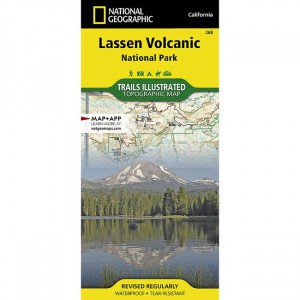 National Geographic Trails Illustrated Map: Lassen Volcanic National Park State Maps
