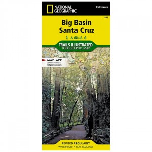 National Geographic Trails Illustrated Map: Big Basin/Santa Cruz State Maps