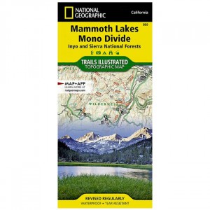 National Geographic Trails Illustrated Map: Mammoth Lakes/Mono Divide: Inyo And Sierra National Forests State Maps