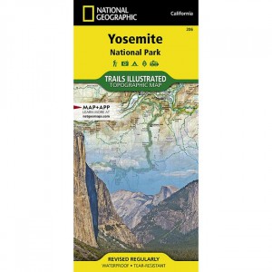 National Geographic 206 - Trails Illustrated Map: Yosemite National Park State Maps