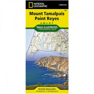 National Geographic Trails Illustrated Map: Mount Tamalpais/Point Reyes - 2011 Edition State Maps