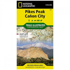 National Geographic Trails Illustrated Map: Pikes Peak/Canon City State Maps