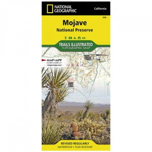 National Geographic 256 - Trails Illustrated Map: Mojave National Preserve - 2019 Editon State Maps