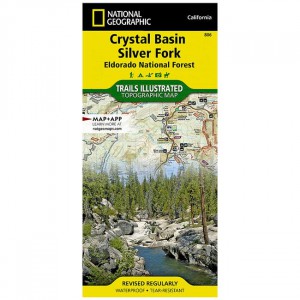 National Geographic Trails Illustrated Map: Crystal Basin/Silver Fork - Eldorado National Forest -- 2020 Edition State Maps