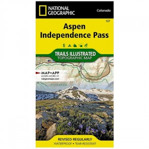 National Geographic Trails Illustrated Map: Aspen/Independence Pass - 2019 Edition State Maps
