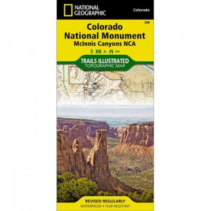 National Geographic Trails Illustrated Map: Colorado National Monument - McInnis Canyons National Conservation Area - 2008 Edition State Maps