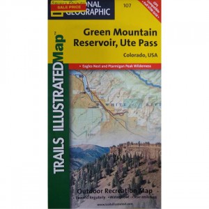 National Geographic Trails Illustrated Map: Green Mountain Reservoir/Ute Pass State Maps