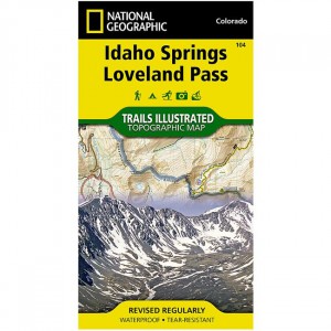 National Geographic Trails Illustrated Map: Idaho Springs/Georgetown/Loveland Pass State Maps