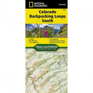 National Geographic Trails Illustrated Map: Colorado Backpack Loops South State Maps