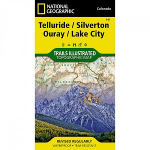National Geographic Trails Illustrated Map: Telluride/Silverton/Ouray/Lake City State Maps
