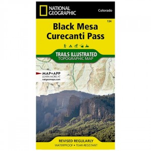 National Geographic Trails Illustrated Map: Black Mesa/Curecanti Pass - 2019 Edition State Maps