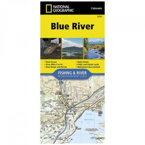 National Geographic Fishing and River Map: Blue River State Maps