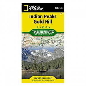 National Geographic Trails Illustrated Map: Indian Peaks/Gold Hill - 2005 Edition State Maps