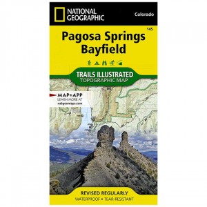 National Geographic Trails Illustrated Map: Pagosa Springs/Bayfield State Maps