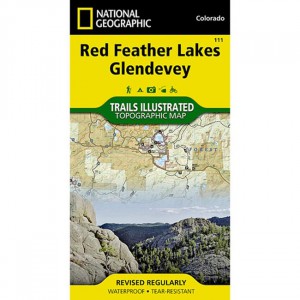 National Geographic Trails Illustrated Map: Red Feather Lakes/Glendevey State Maps