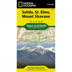 National Geographic Trails Illustrated Map: Salida/St. Elmo/Mount Shavano State Maps