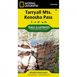 National Geographic Trails Illustrated Map: Tarryall Mts./Kenosha Pass State Maps