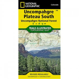 National Geographic Trails Illustrated Map: Uncompahgre Plateau South - Uncompahgre National Forest - 2011 Edition State Maps