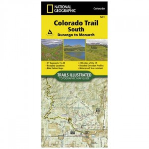 National Geographic Trails Illustrated Map: Colorado Trail South: Durango To Monarch State Maps