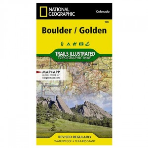 National Geographic Trails Illustrated Map: Boulder/Golden - 2019 Edition State Maps