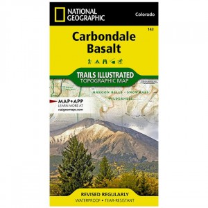 National Geographic 143 - Trails Illustrated Map: Carbondale/Basalt - 2019 Edition State Maps