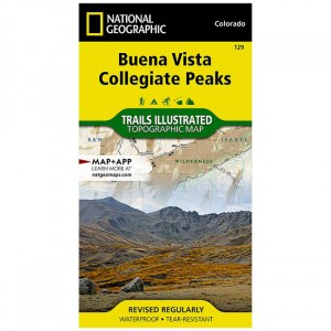 National Geographic Trails Illustrated Map: Buena Vista/Collegiate Peaks - 2019 Edition State Maps