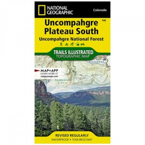 National Geographic 146 - Trails Illustrated Map: Uncompahgre Plateau South - Uncompahgre National Forest - 2019 Edition State Maps