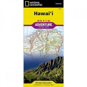 National Geographic 3111 - Adventure Travel Map: Hawaii State Maps