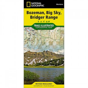 National Geographic Trails Illustrated Map: Bozeman/Gallatin Range State Maps