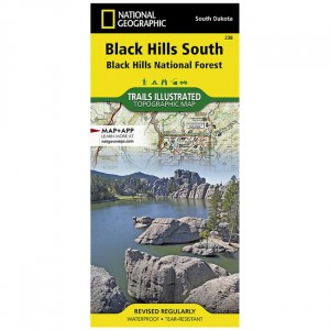 National Geographic Trails Illustrated Map: Black Hills South, Black Hills National Forest - 2019 Edition State Maps