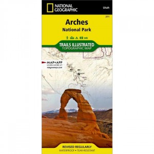 National Geographic Trails Illustrated Map: Arches National Park State Maps