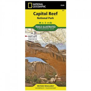 National Geographic Trails Illustrated Map: Capitol Reef National Park State Maps