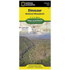 National Geographic Trails Illustrated Map: Dinosaur National Monument State Maps