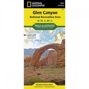 National Geographic Trails Illustrated Map: Glen Canyon National Recreation Area - 2019 Edition State Maps