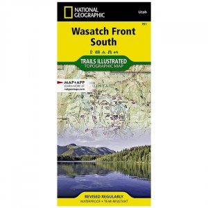 National Geographic 701 - Trails Illustrated Map: Wasatch Front South - 2020 Edition State Maps
