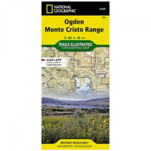 National Geographic 700 - Trails Illustrated Map: Ogden/Monte Cristo Range - 2020 Edition State Maps